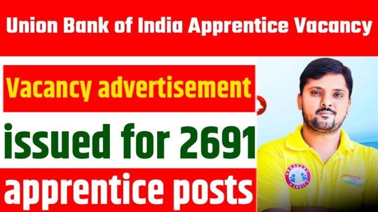 Union Bank of India Apprentice Vacancy 2025