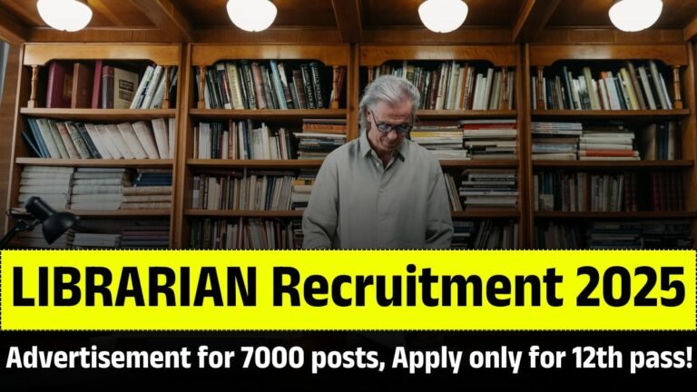 LIBRARIAN Recruitment 2025